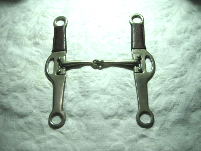 Jimmy William Jointed Elevator Horse Bit  5''