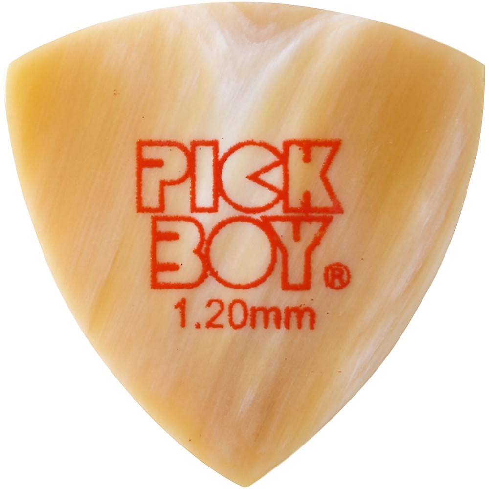 Pick Boy HandCrafted Natural Horn Triangle Guitar Pick 1.20 mm 1 Pack