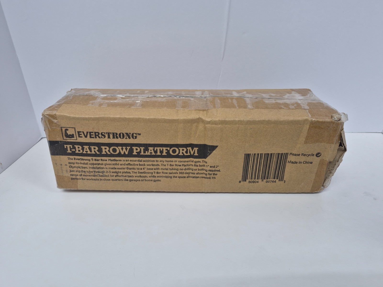 T Bar Row Platform for One Inch and Two Inches - Olympic Bars Gym Equipment