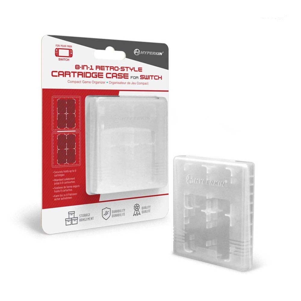 Hyperkin 8-In-1 Retro-Style Cartridge Game Case for Nintendo Switch
