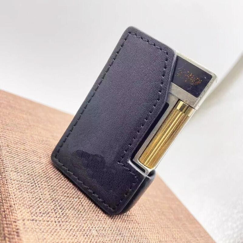 Genuine Leather Lighter Case Sleeve Pouches Cover Holder for S.T Dupont L2