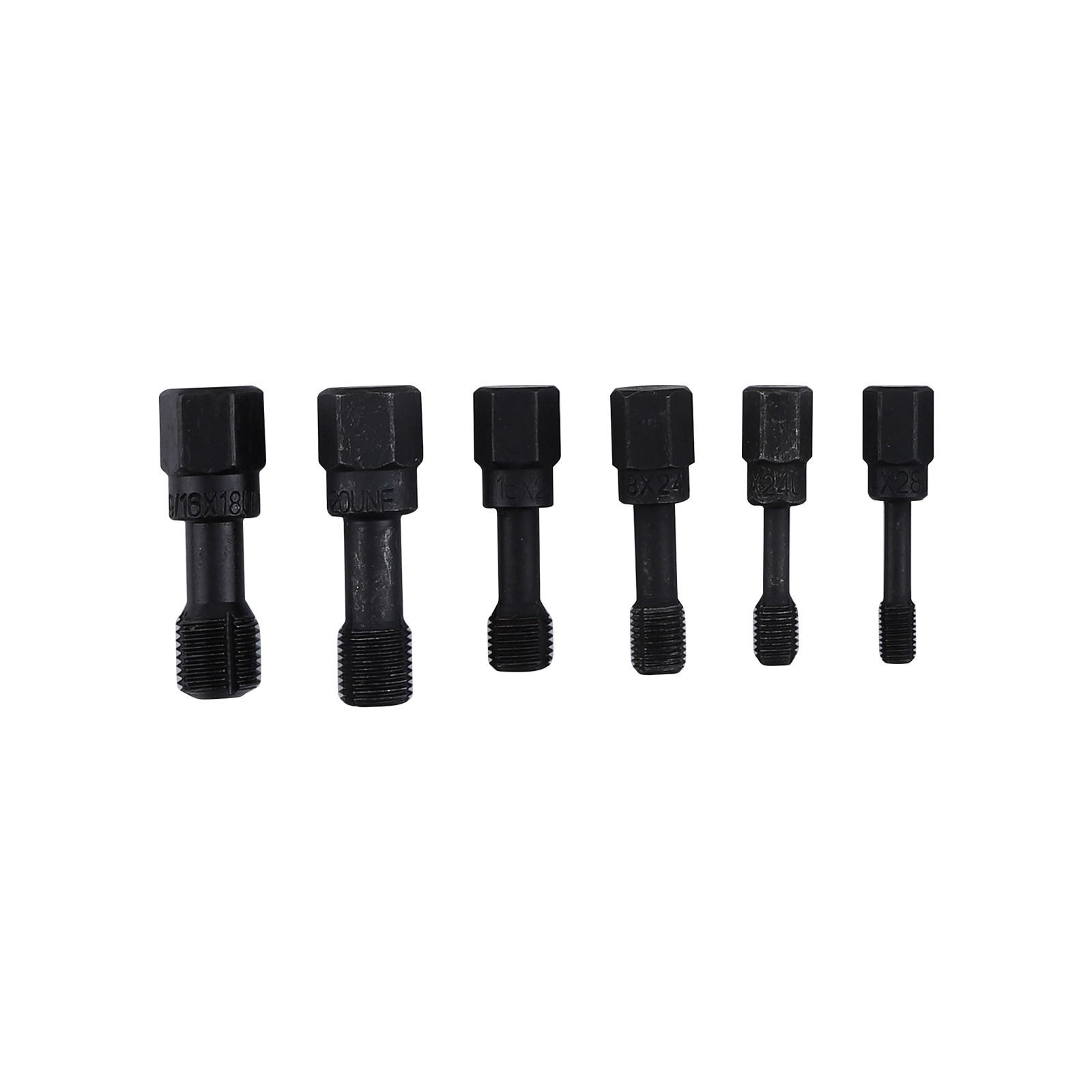 56x Thread Restorer Kit, Rethread Repair Tools UNC UNF & MetricThread Chaser Set