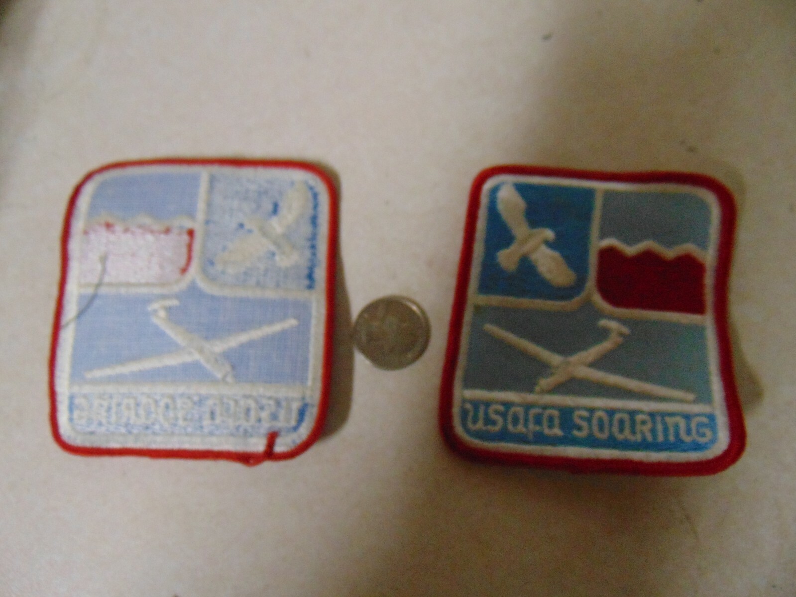 MILITARY PATCH OLDER SEW ON USAFA SOARING