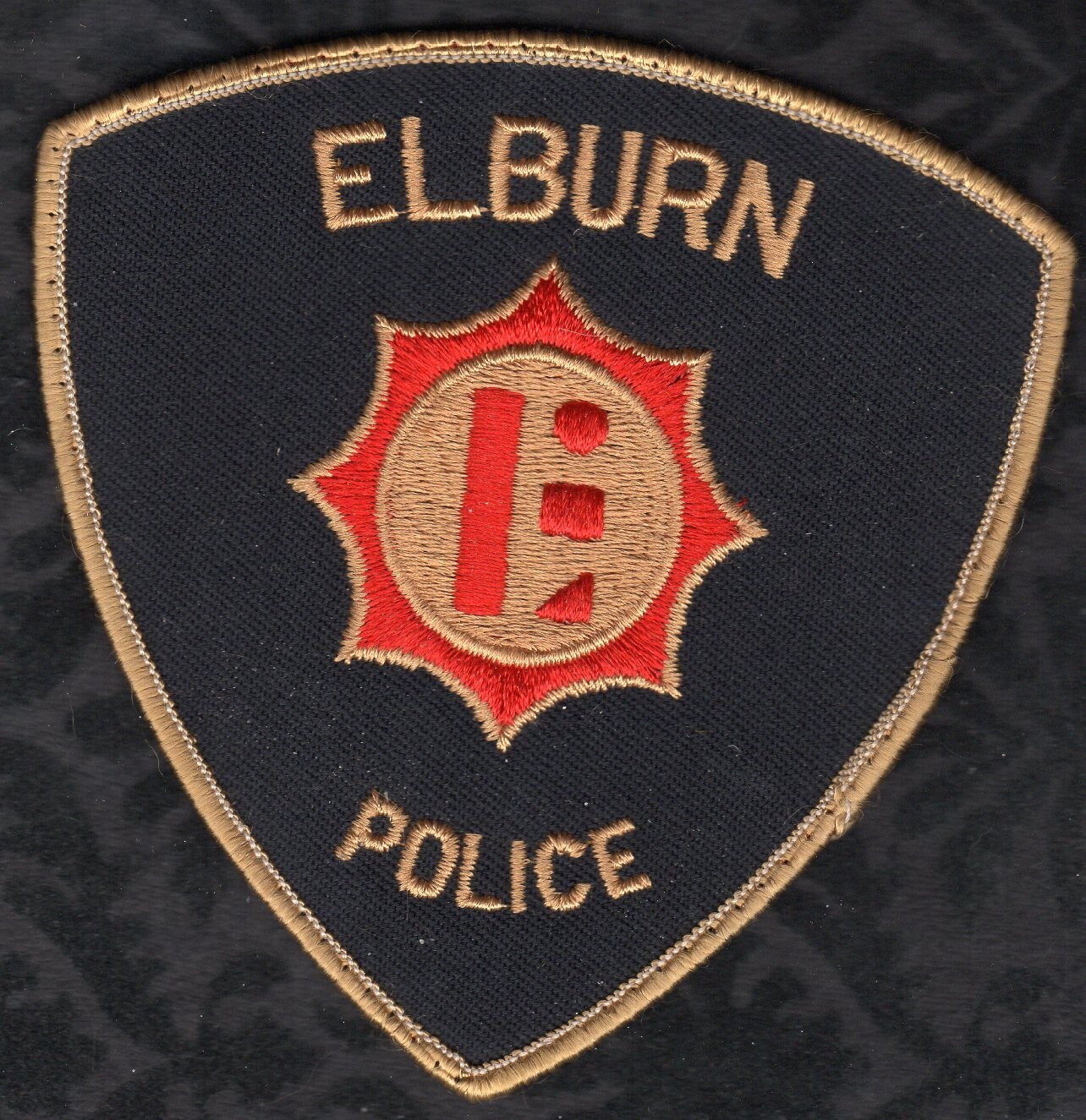 Elburn Illinois Police Shoulder Patch -- USED