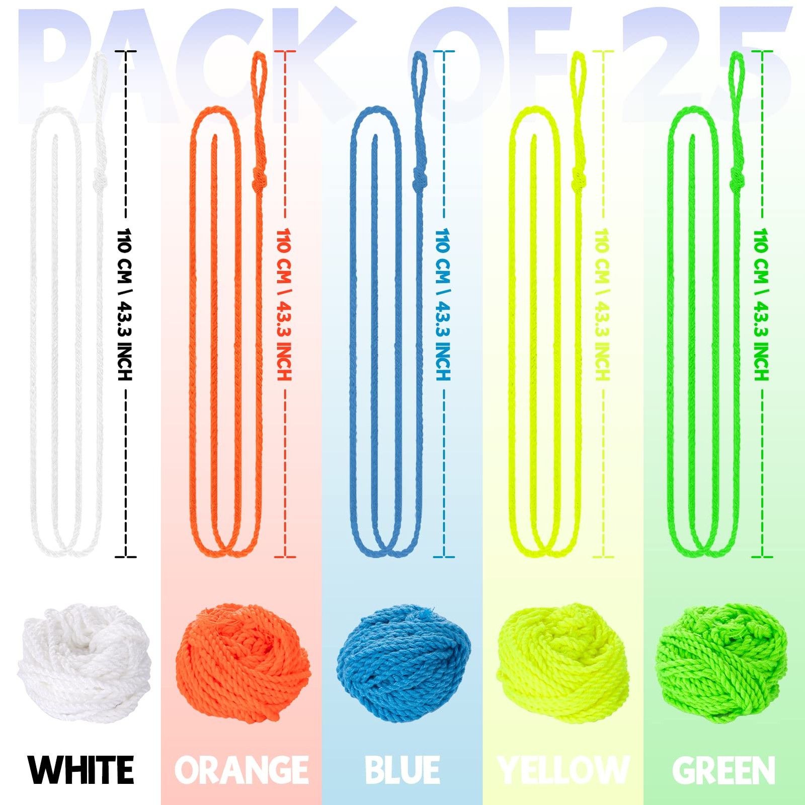 MAGICYOYO 100% Polyester Professional Yoyo Strings for Responsive and Non Res...