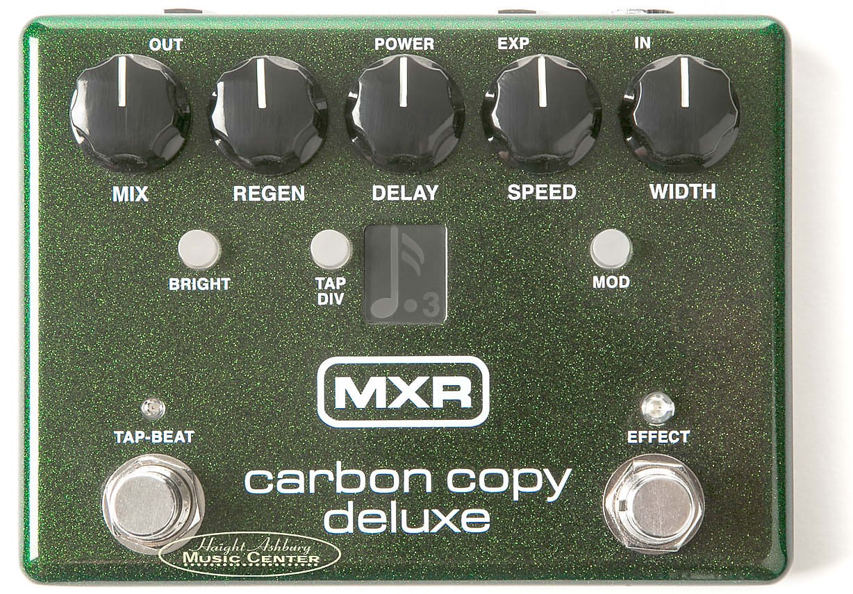 MXR M292 Carbon Copy Deluxe Analog Delay Effect Pedal