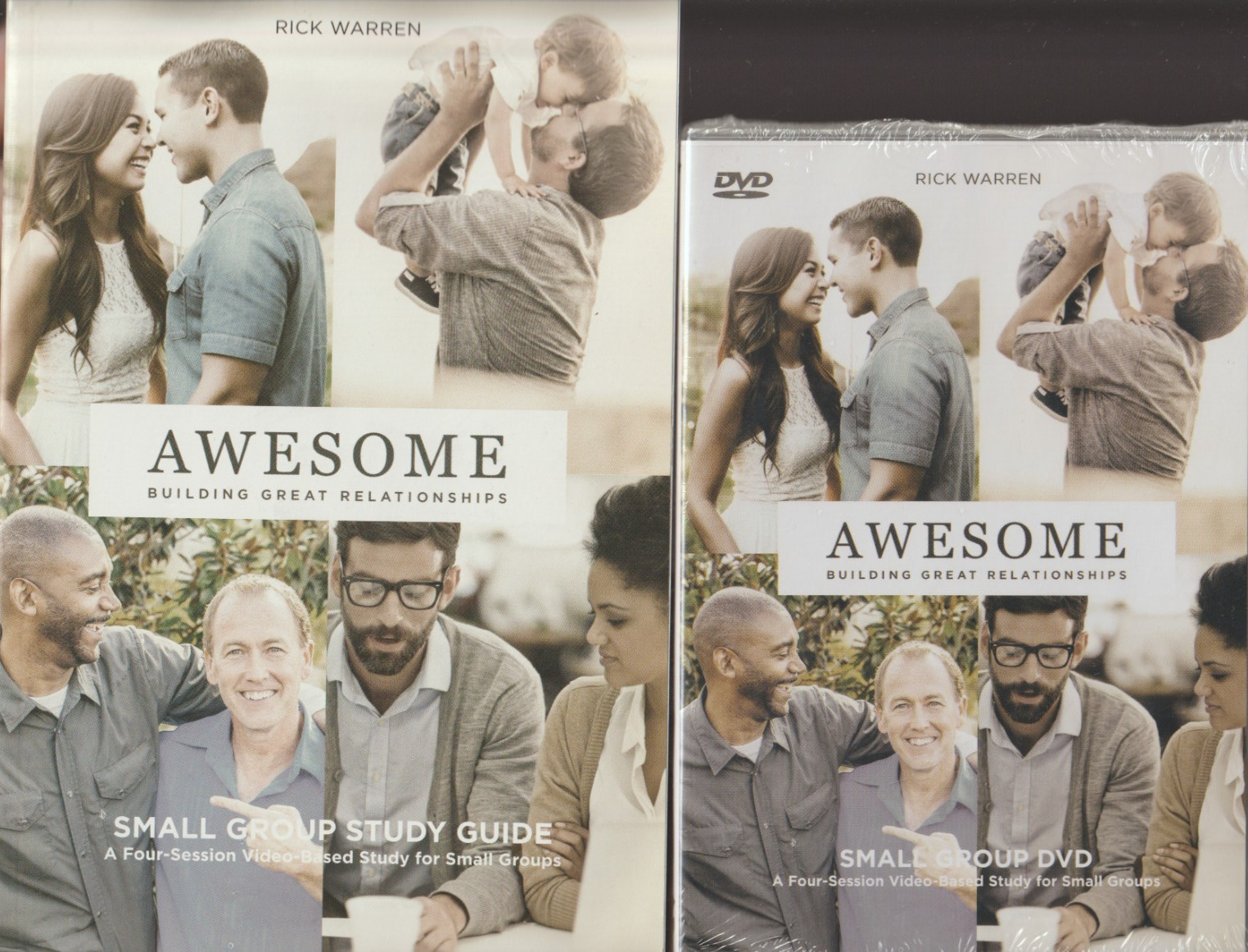 Rick Warren Awesome Building Great Relationships DVD Small Group 4, Plus guide