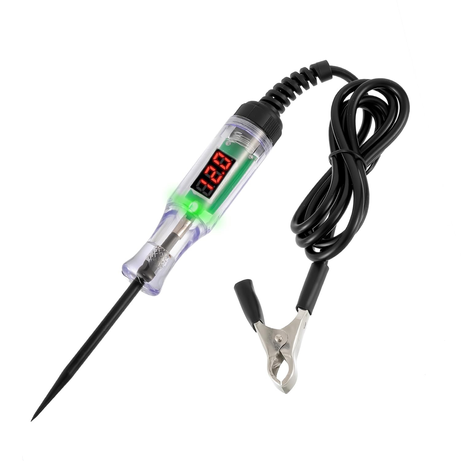 HUAREW Automotive Test Light 3-48V LED Digital Display Circuit Tester with...