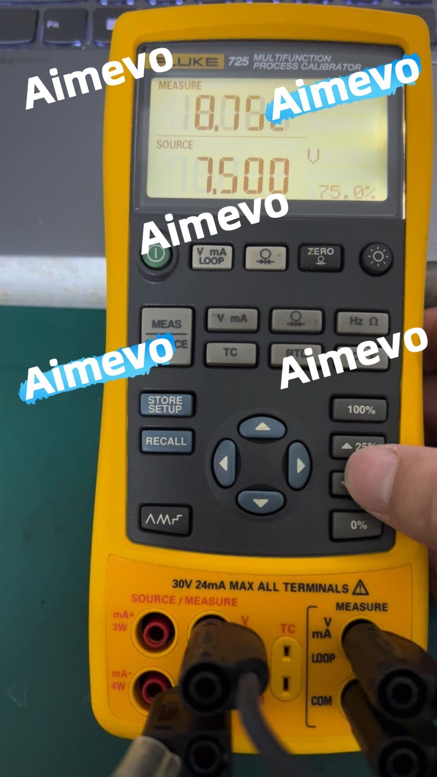 Fluke 725 Multifunction ProcessCalibrator Calibrated tested good working2024