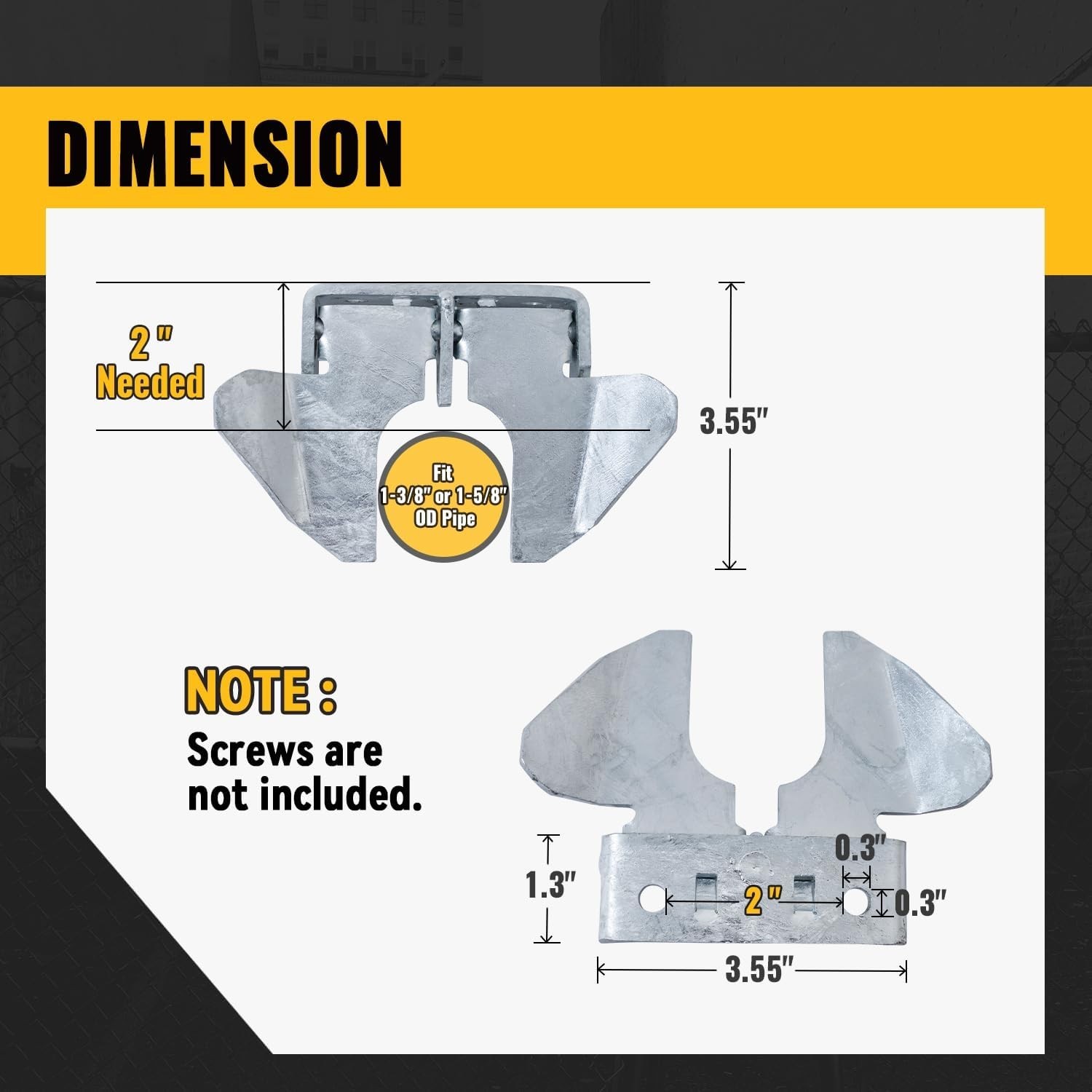 Heavy-Duty Galvanized Butterfly Latch for Gates - Smooth Operation & Security