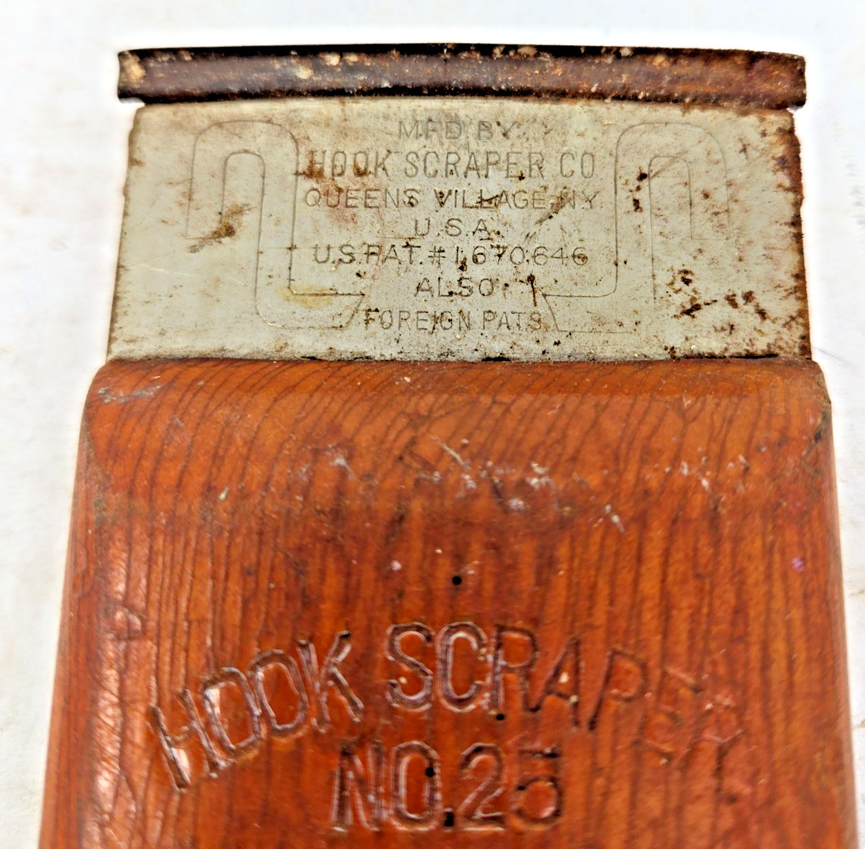 Vintage Hook Scraper No.25 Hook Scraper Co. Queens Village N.Y VGC