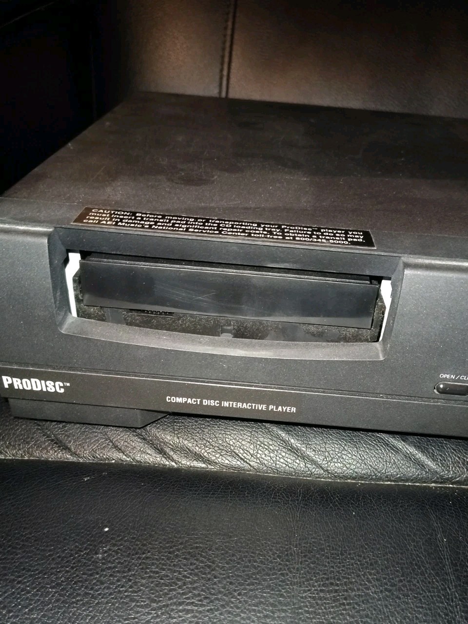 Rare AEI Music Prodisc CDI200/37 Compact Disc Interactive Player Untested
