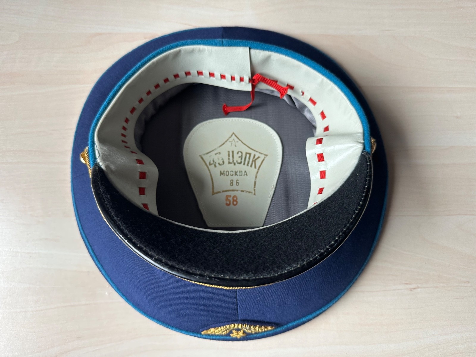 Three Soviet Visor Hats