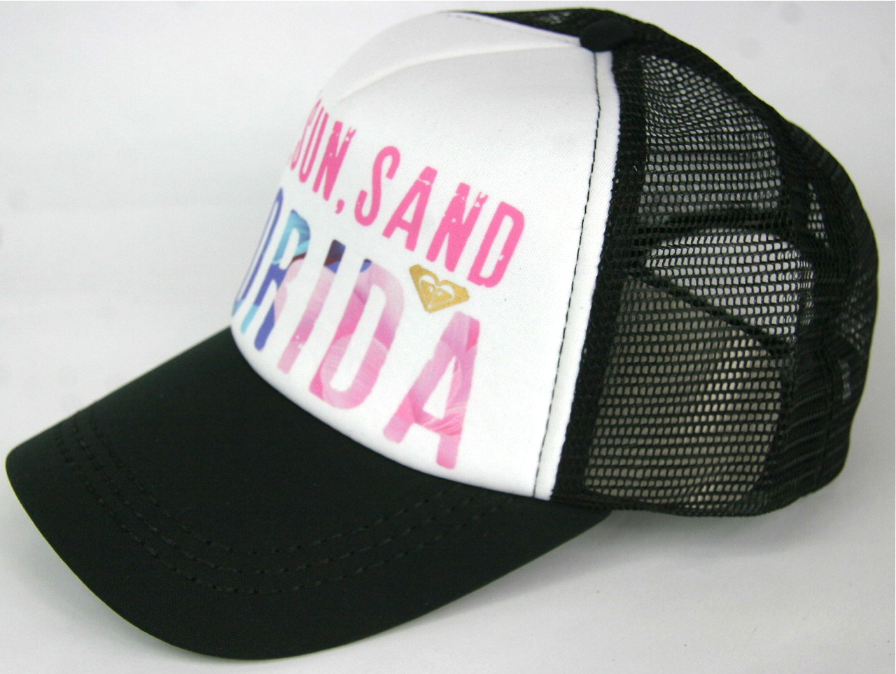 Roxy Snapback Cap Surf Sun Sand Florida Roxy Roxy Hat Beach Surf Roxy Trucker