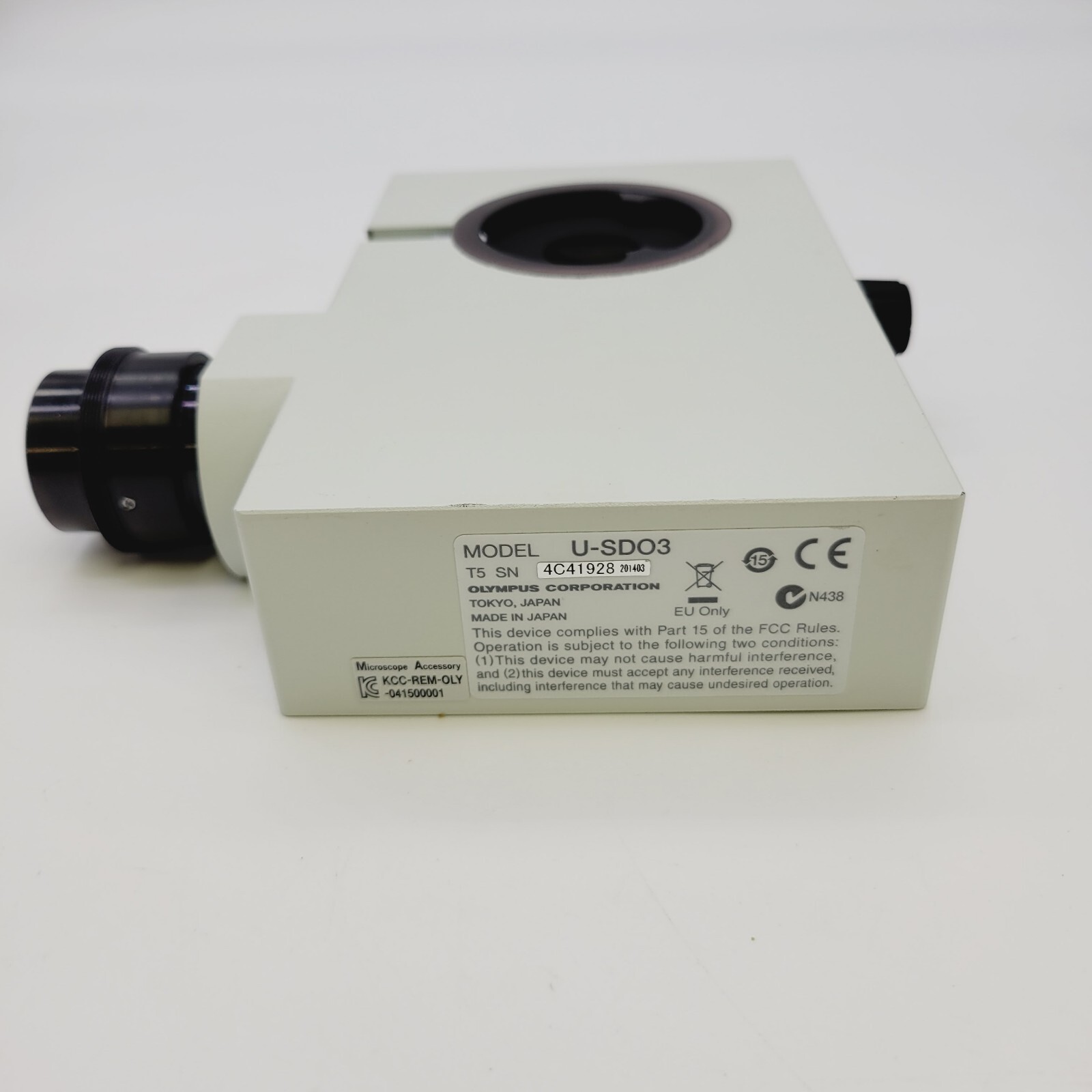 Olympus Microscope U-SDO3 LED Pointer with Side by Side Observation Bridge