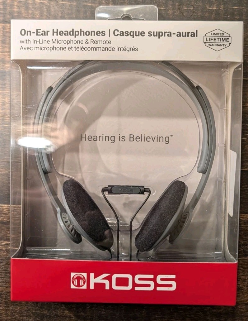 Koss | KPH30iK | Headphones | Wired | On-Ear | Microphone |