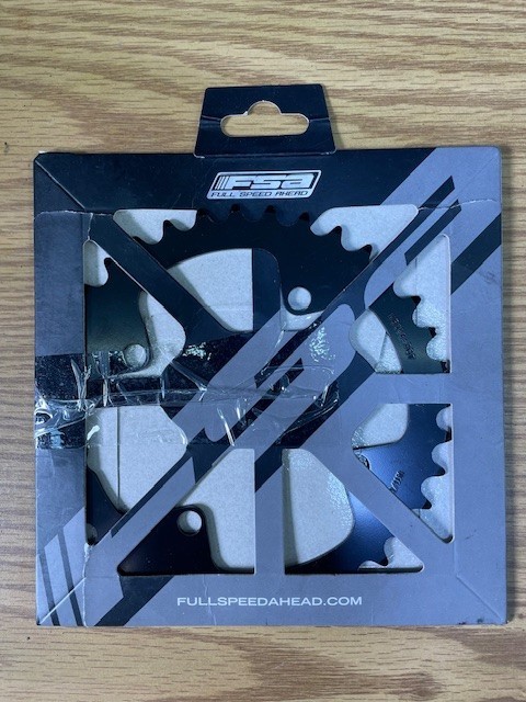 Full Speed Ahead Omega/Vero Pro Road Chainring - 36t, 90 BCD, Steel