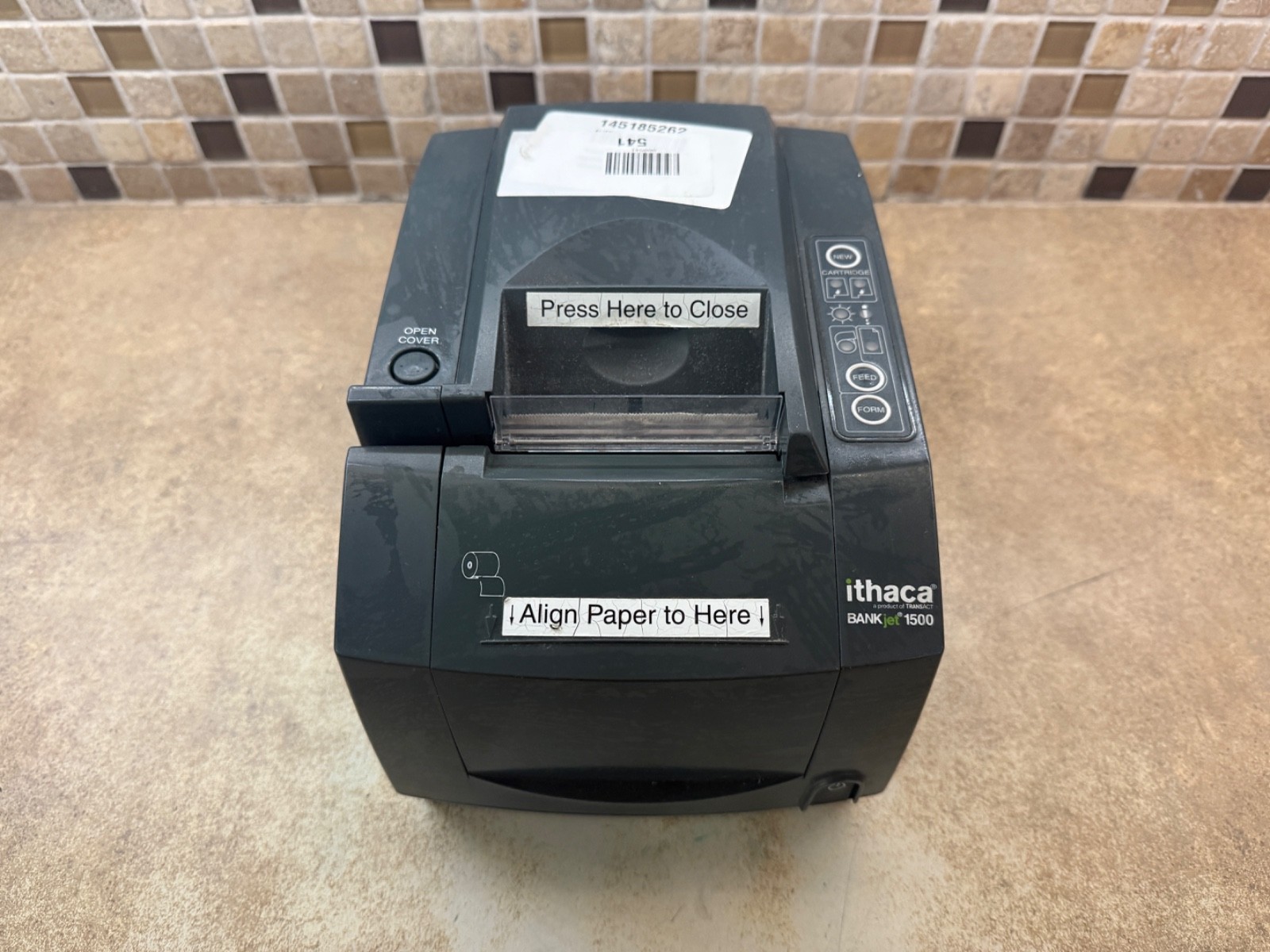 TransAct Ithaca BANKjet 1500 Inkjet Printer PJ1500-2-ETH-BJ-1
