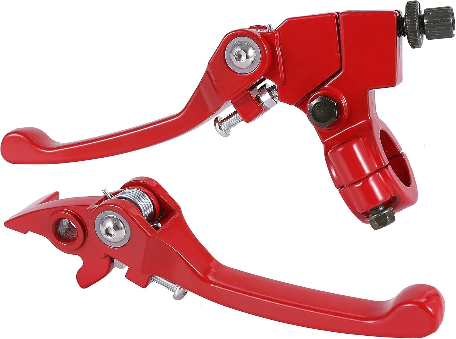 Red Folding Clutch Brake Lever 7/8" for 110cc Dirt Bike