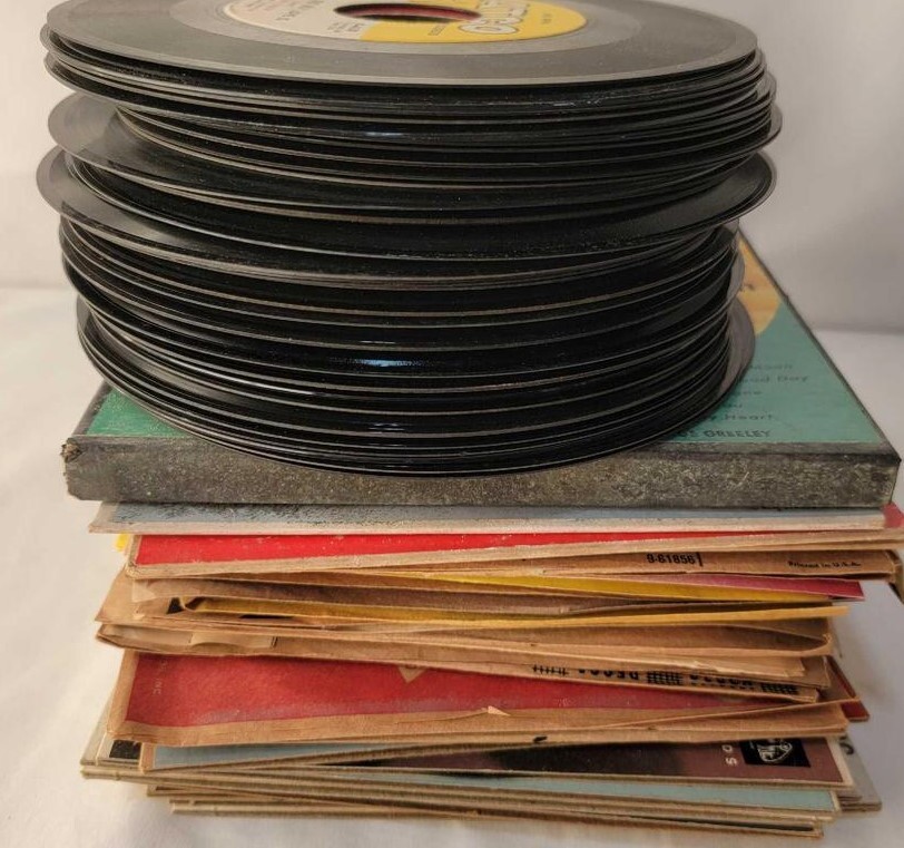 Lot of 24 ~ 1960's 45rpm Records, NO DOUBLES Jukebox Stuffer Clean Juke Box 7"