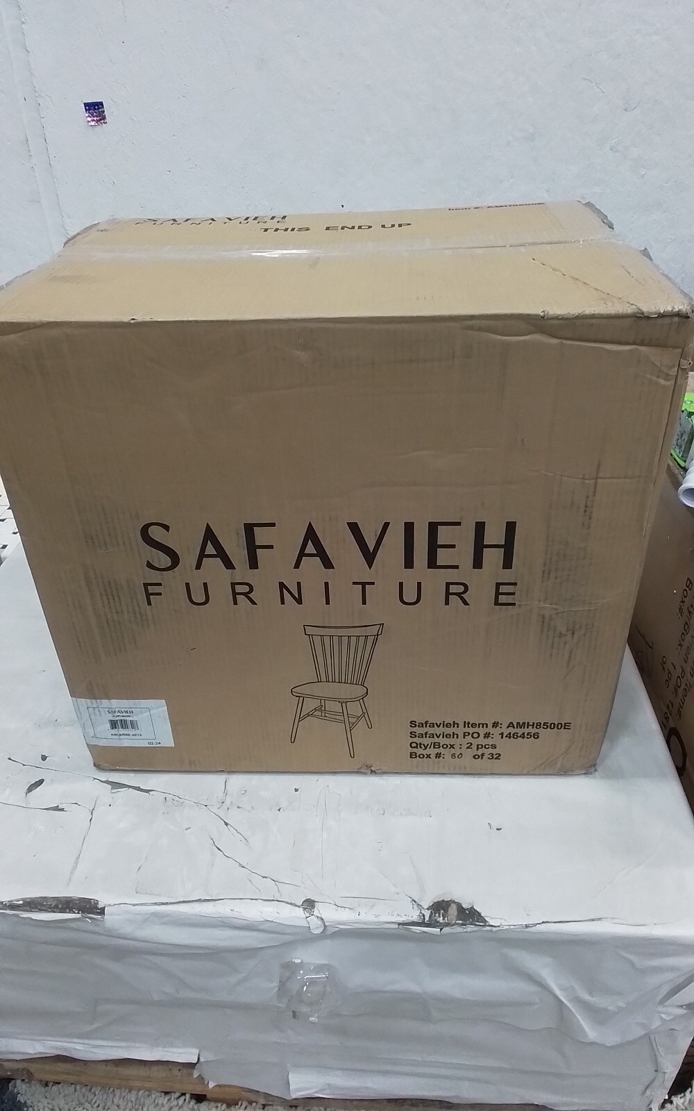 Safavieh PARKER SPINDEL SIDE CHAIR, Reduced Price 2172751941 AMH8500E