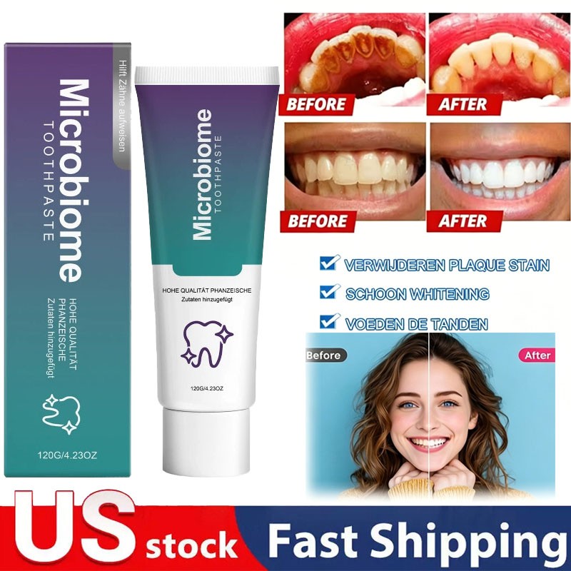 Microbiome Mint Flavor Gum Toothpaste Cleaning Toothpaste Sensitive Teeth 120g