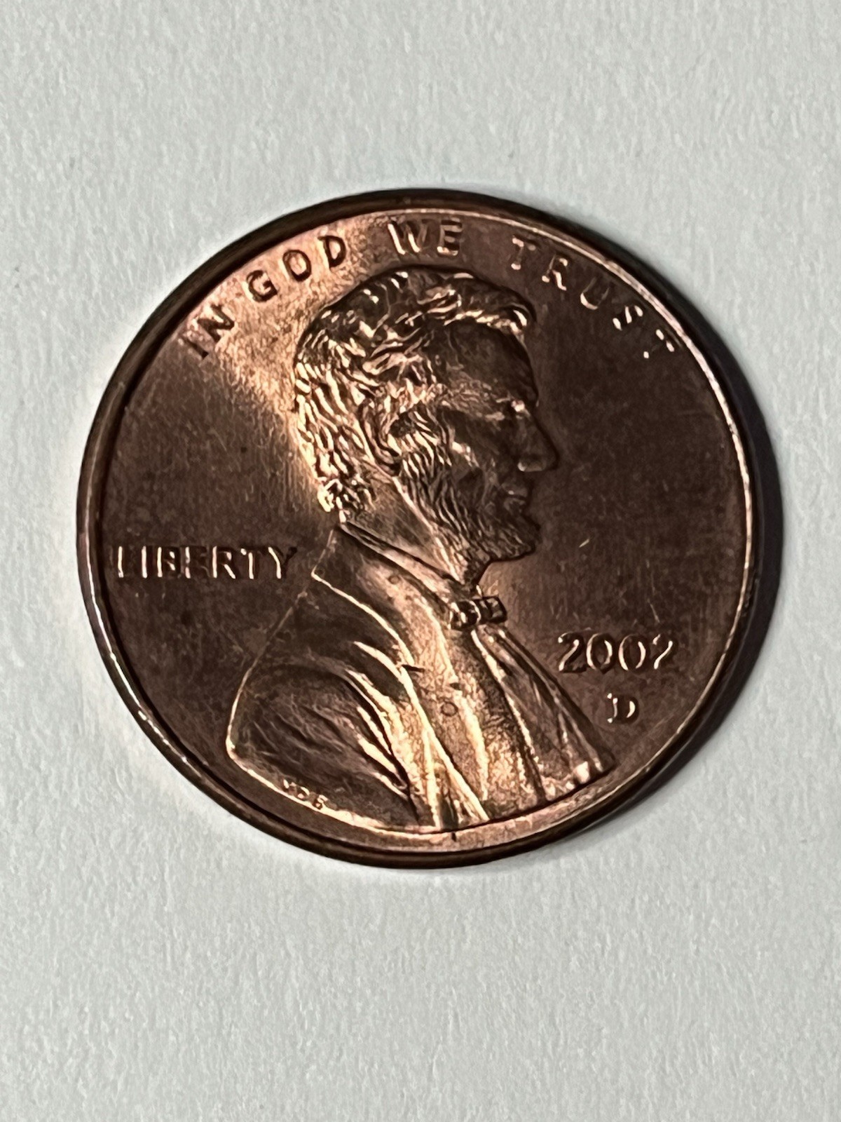 2002 D Errors Lincoln Memorial Small Cent Penny Denver Mint Circulated
