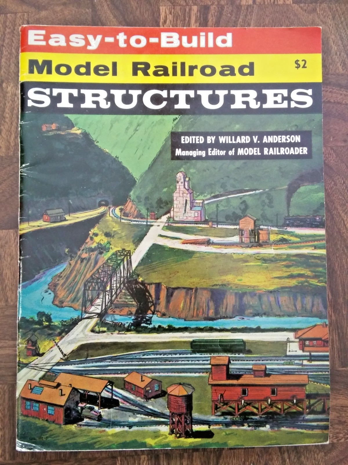 Easy-To-Build Model Railroad Structures By Willard V. Anderson Model Trains 1971