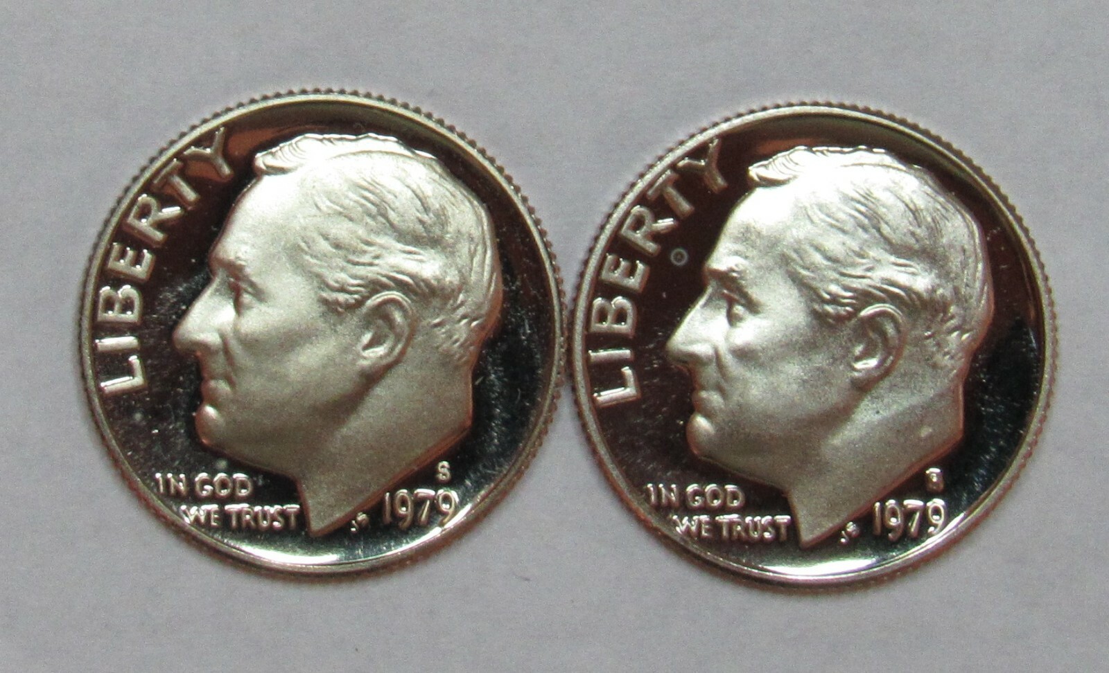 1979 S Type 1&2 Proof Roosevelt Dimes