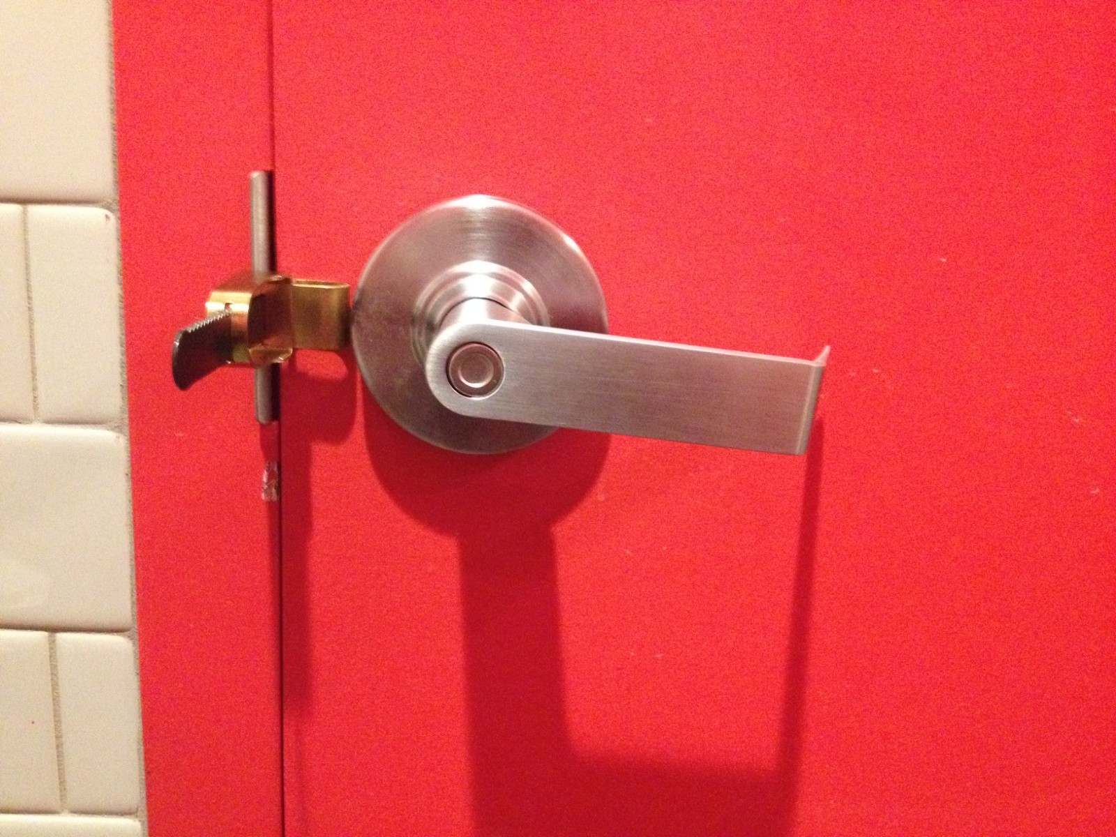 Calslock Portable Door Lock -Key Locking Device.Home, Dorm,Travel. Storeroom