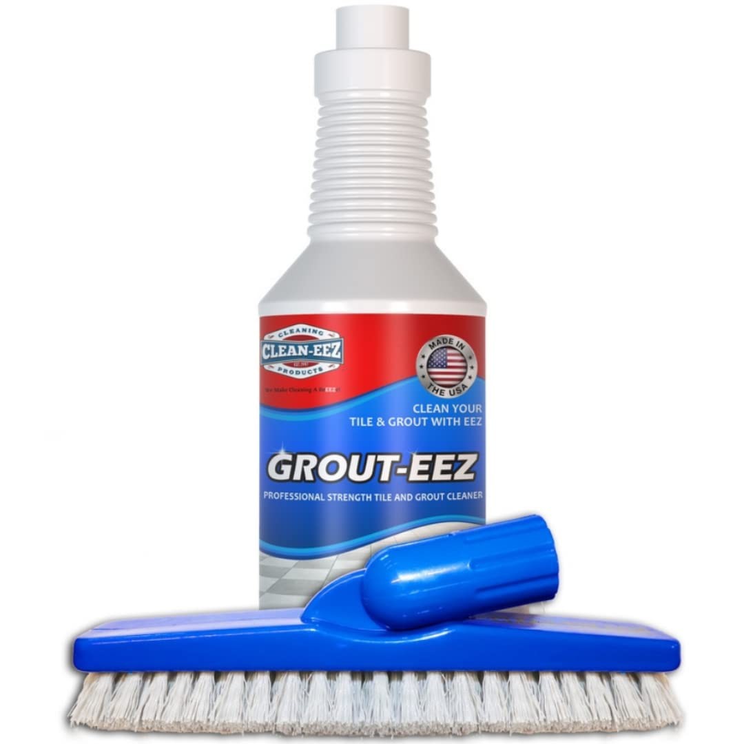 Clean-eez Heavy-Duty Grout Cleaner: Effortless Dirt & Grime Removal for Tile ...