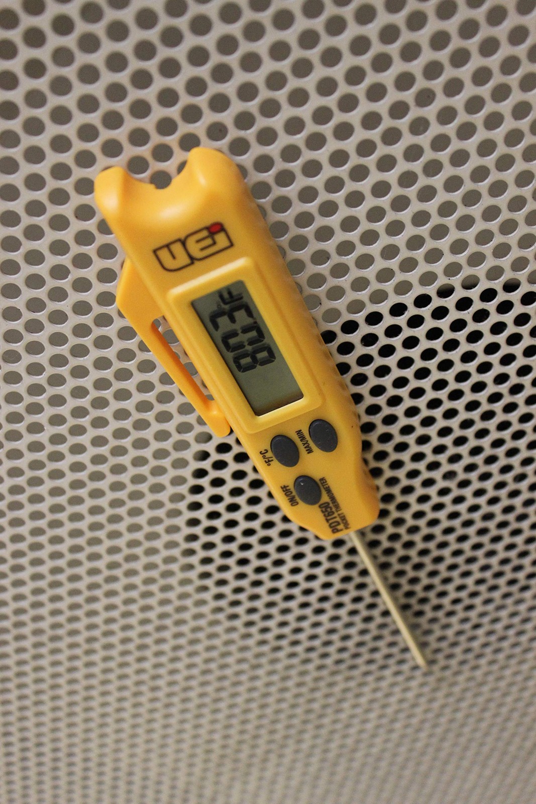 PDT650 Folding Pocket Digital Thermometer,Yellow