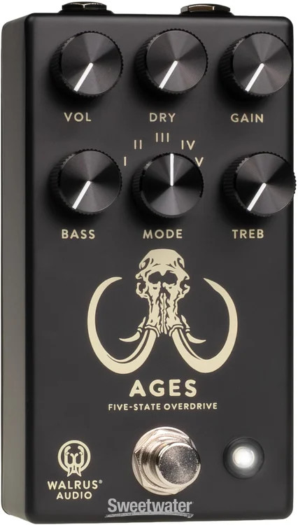 Walrus Audio Ages Five-state Overdrive Pedal - Black
