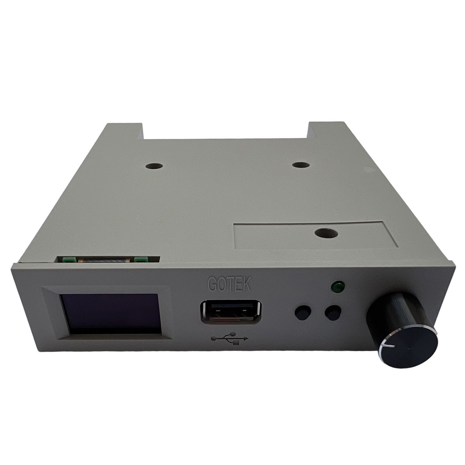 Gotek Floppy Drive Emulator 435 MCU w/ Rotary Encoder OLED FlashFloppy - Beige