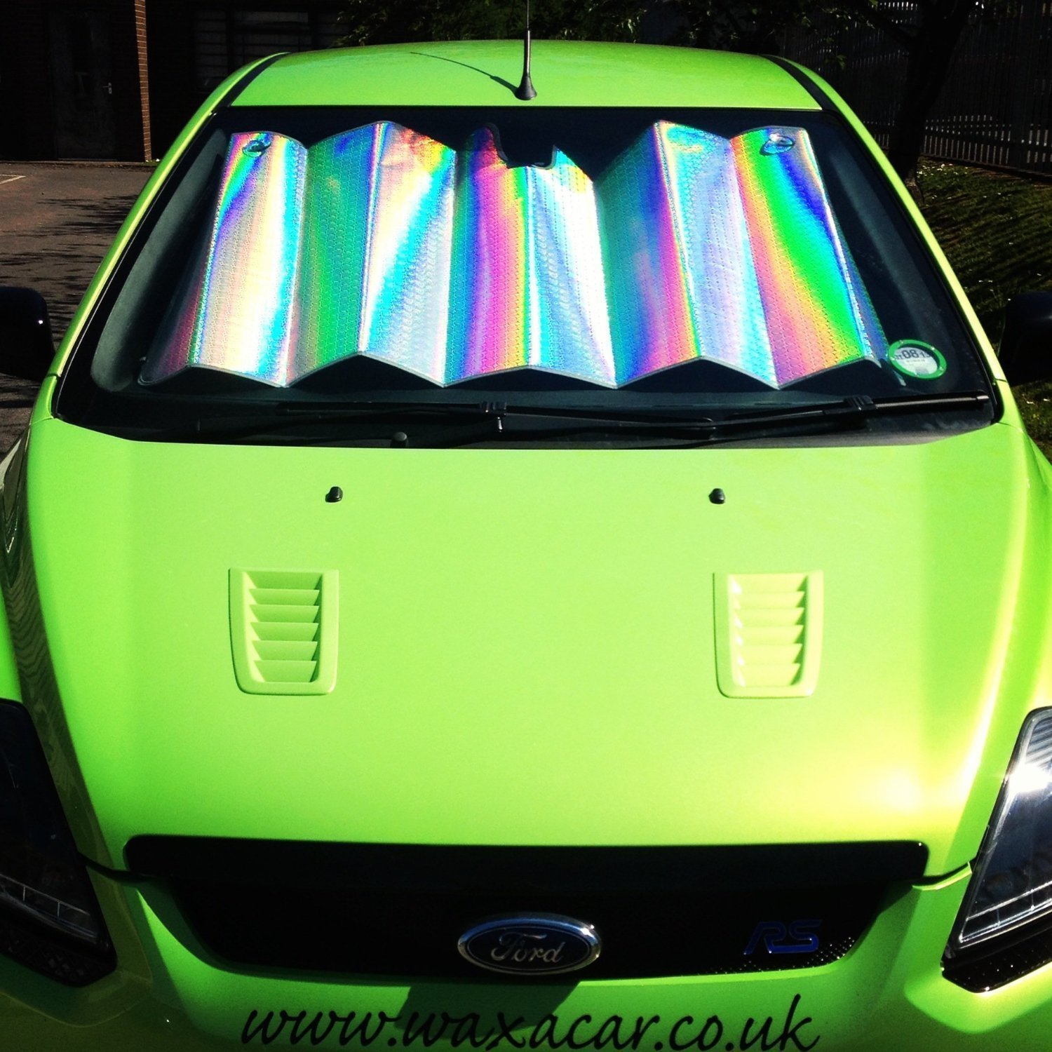 Car Windscreen UV Laser Foil Sun Shade Block Screen for Vauxhall / Opel Corsa C