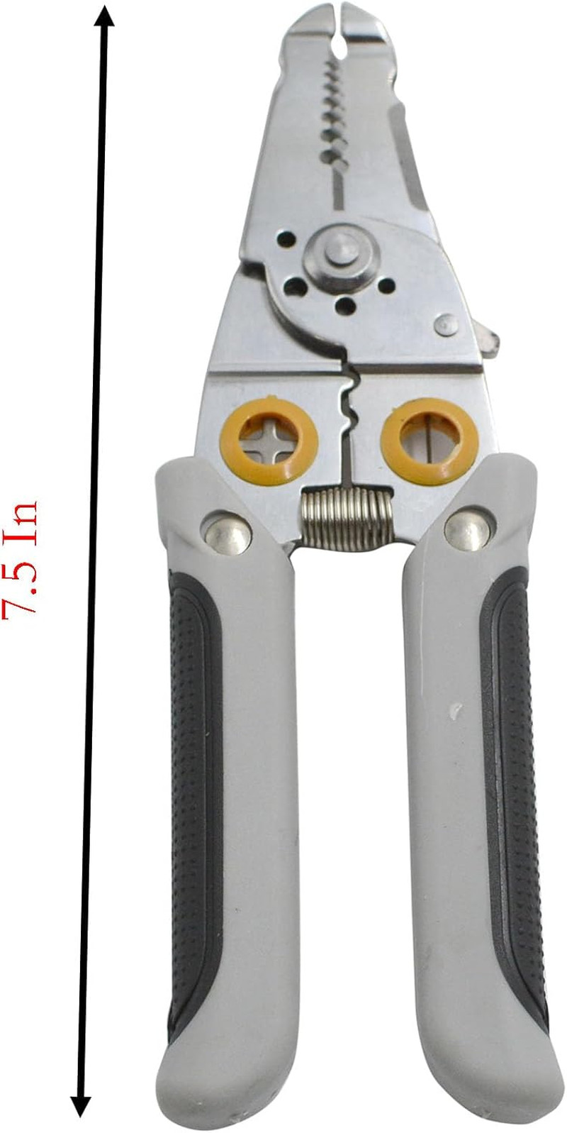 16 in 1 Wire Stripper, 7.5 Inch High Carbon Steel Multi Function Wire Stripping