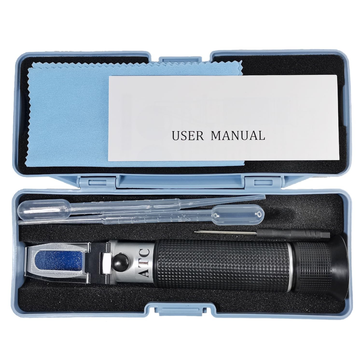 Agriculture Solutions Salinity Refractometer for Seawater and Marine...