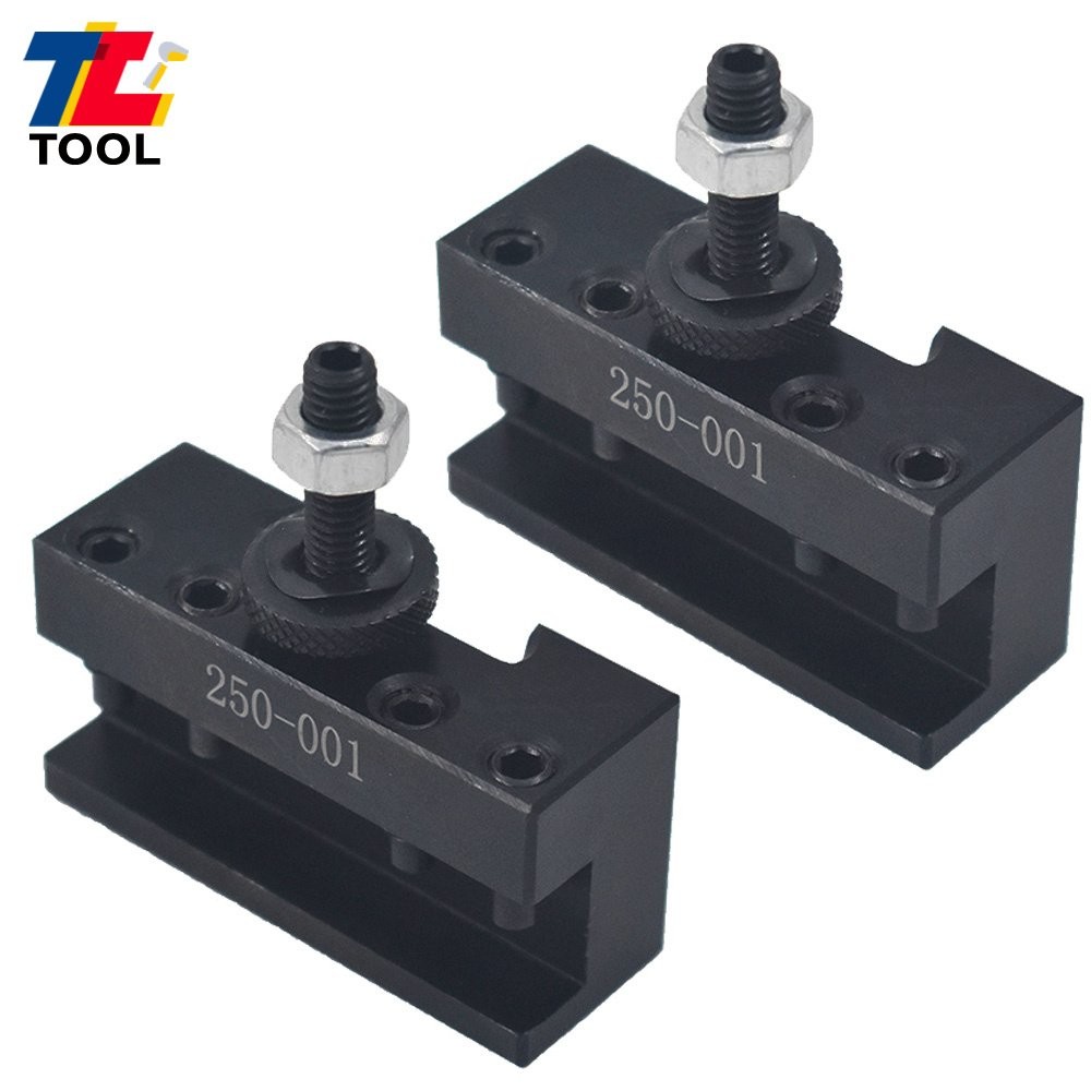 2 × OXA #1 250-001 Quick Change Turning Facing Tool Post Holder For Lathe CNC