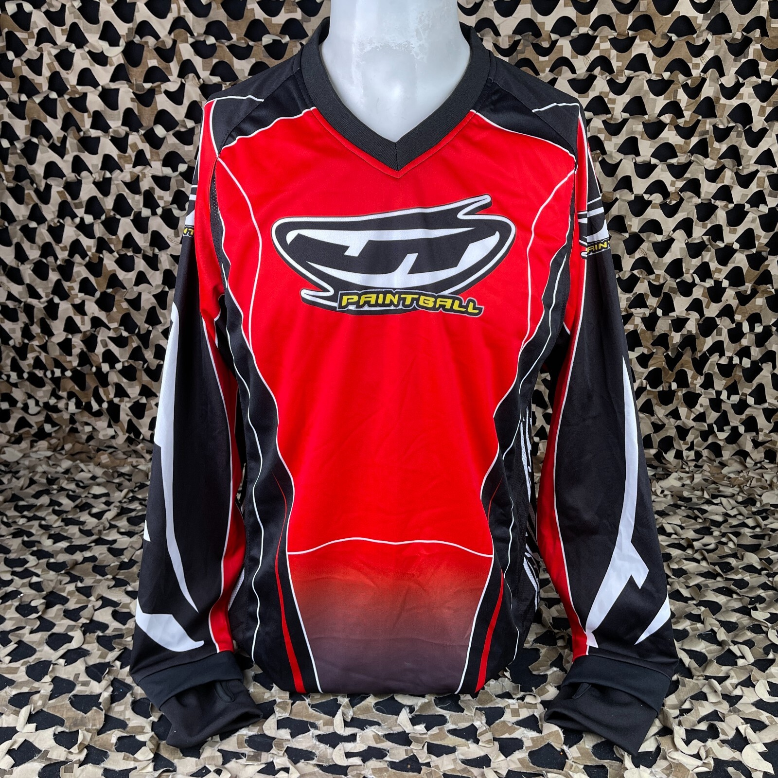NEW JT Paintball Jersey - Red - Small