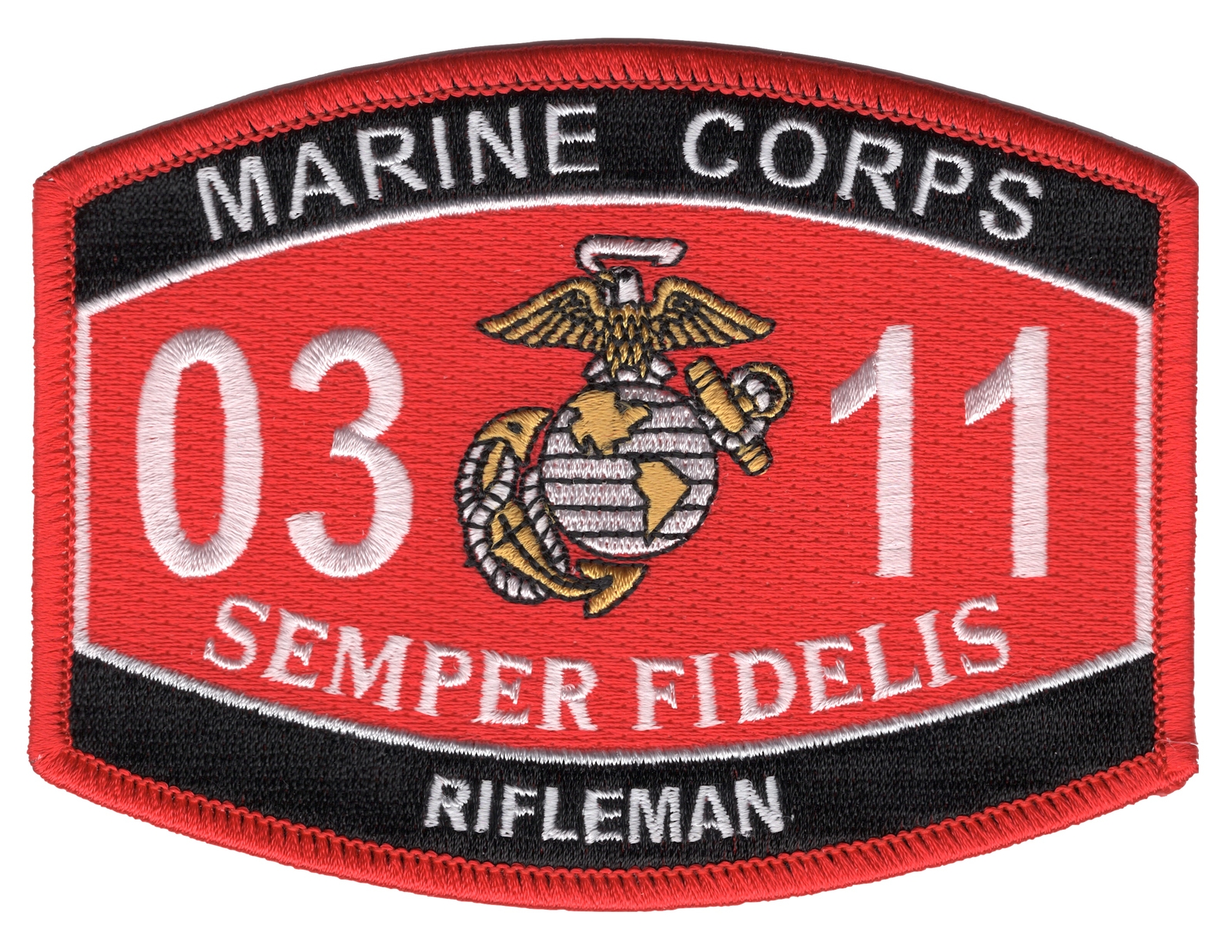 0311 Rifleman MOS Patch