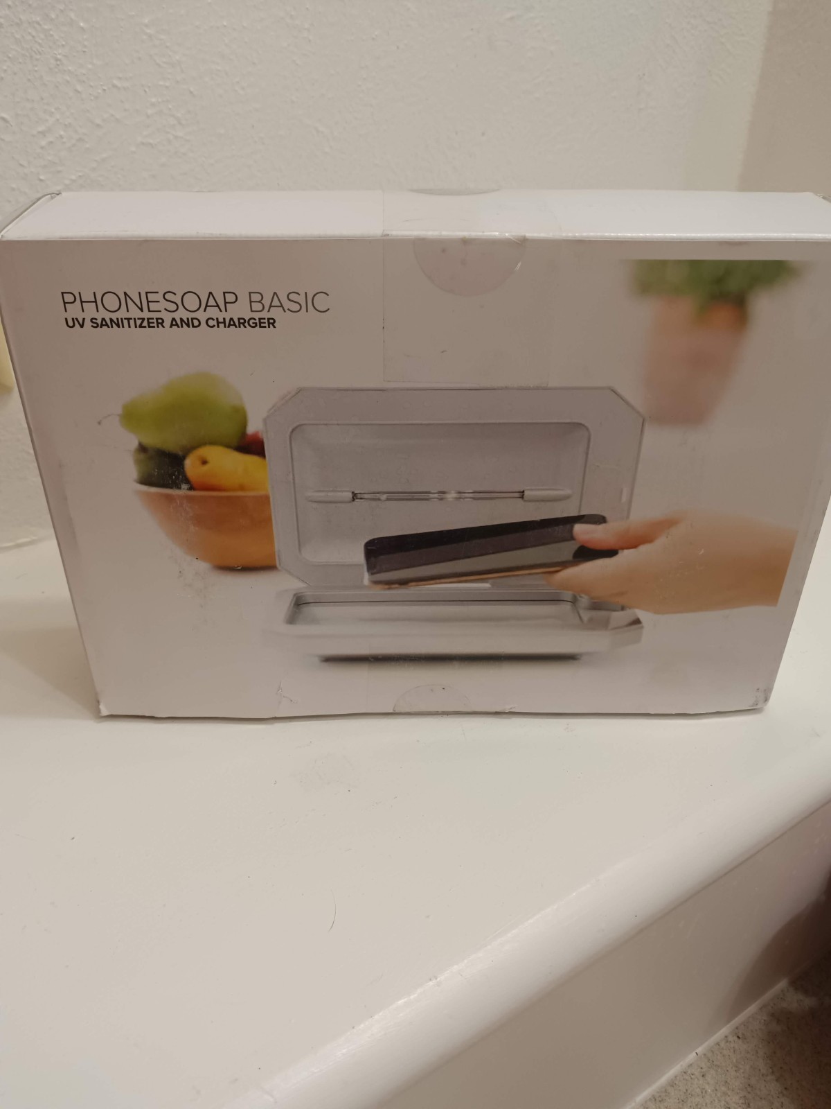 PhoneSoap Basic UV Sanitizer White, NEW