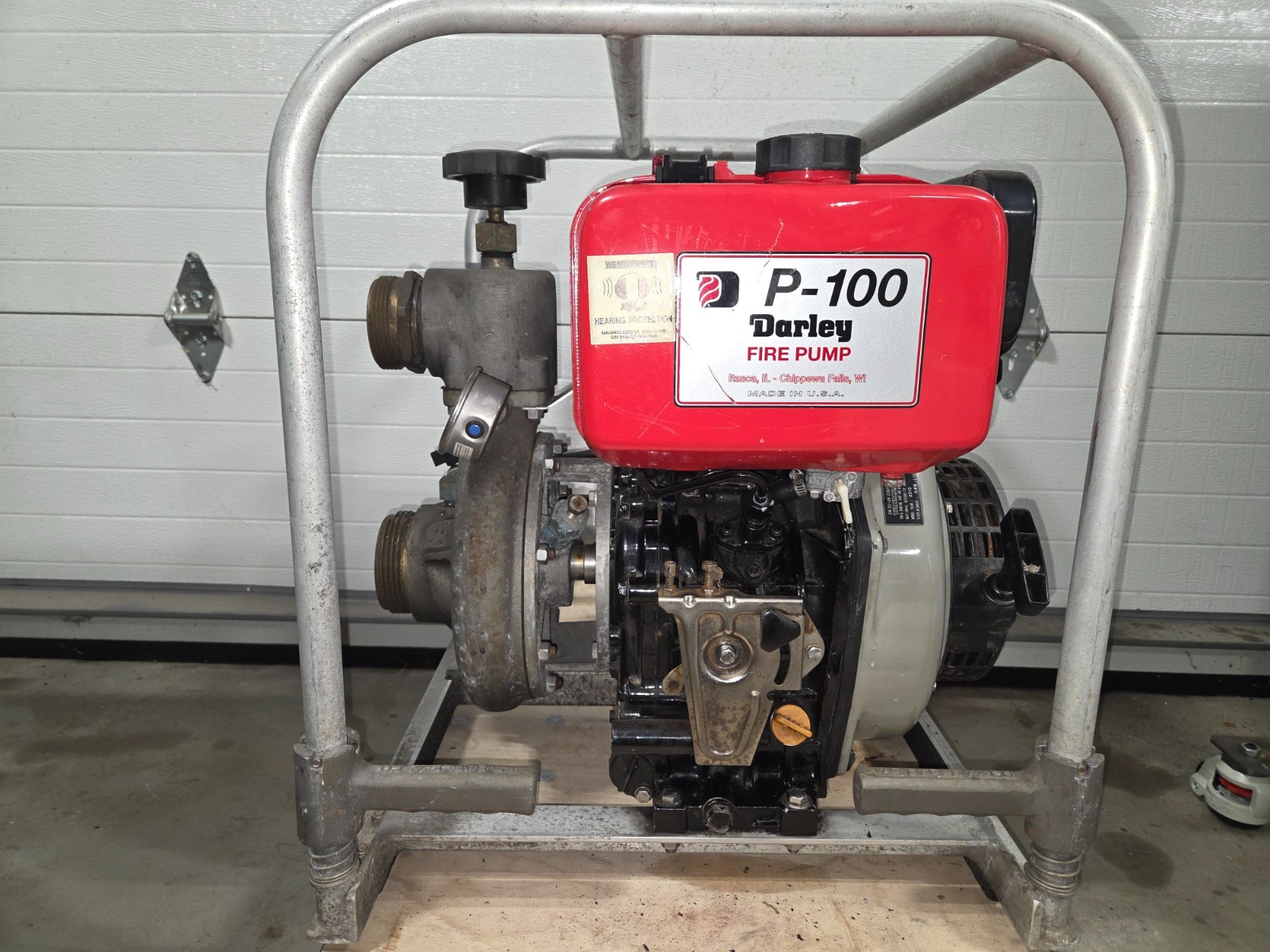 Darley P-100 Portable Fire Pump Diesel High Pressure