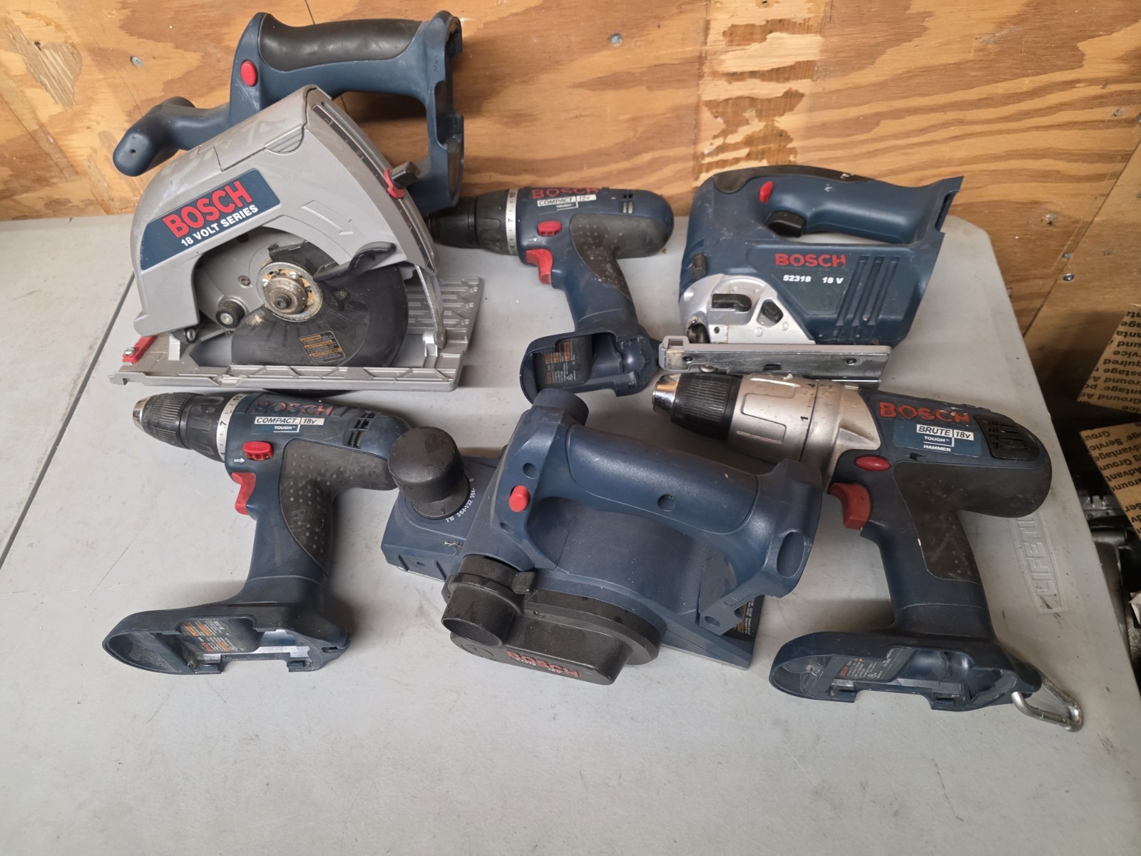 Bosch Mix Power tools Untested Lot 6