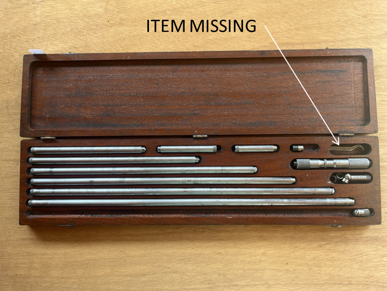 JFK Inside Micrometer Set