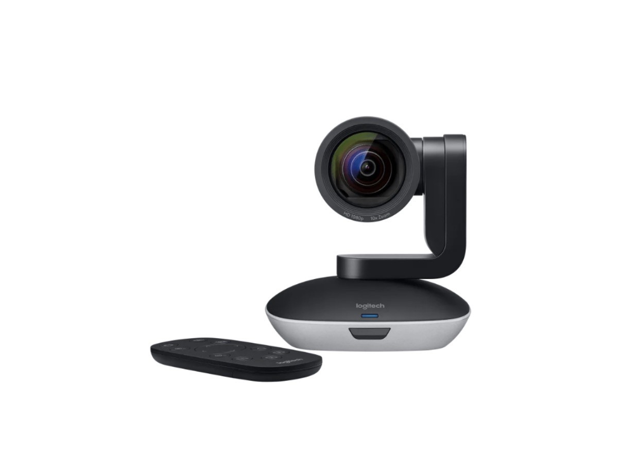 Logitech PTZ Pro 2 Video Conference Camera Black/Silver Pan, Tilt Zoom