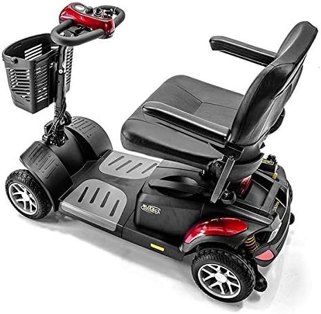 Golden Technologies - Buzzaround EX - Travel Scooter - 4-Wheel - Red
