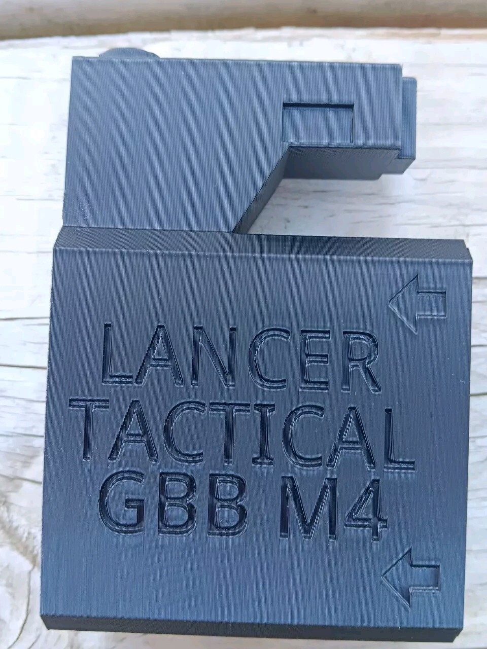 Lancer Tactical M4 GBBR Airsoft Odin Speedloader Adapter Black
