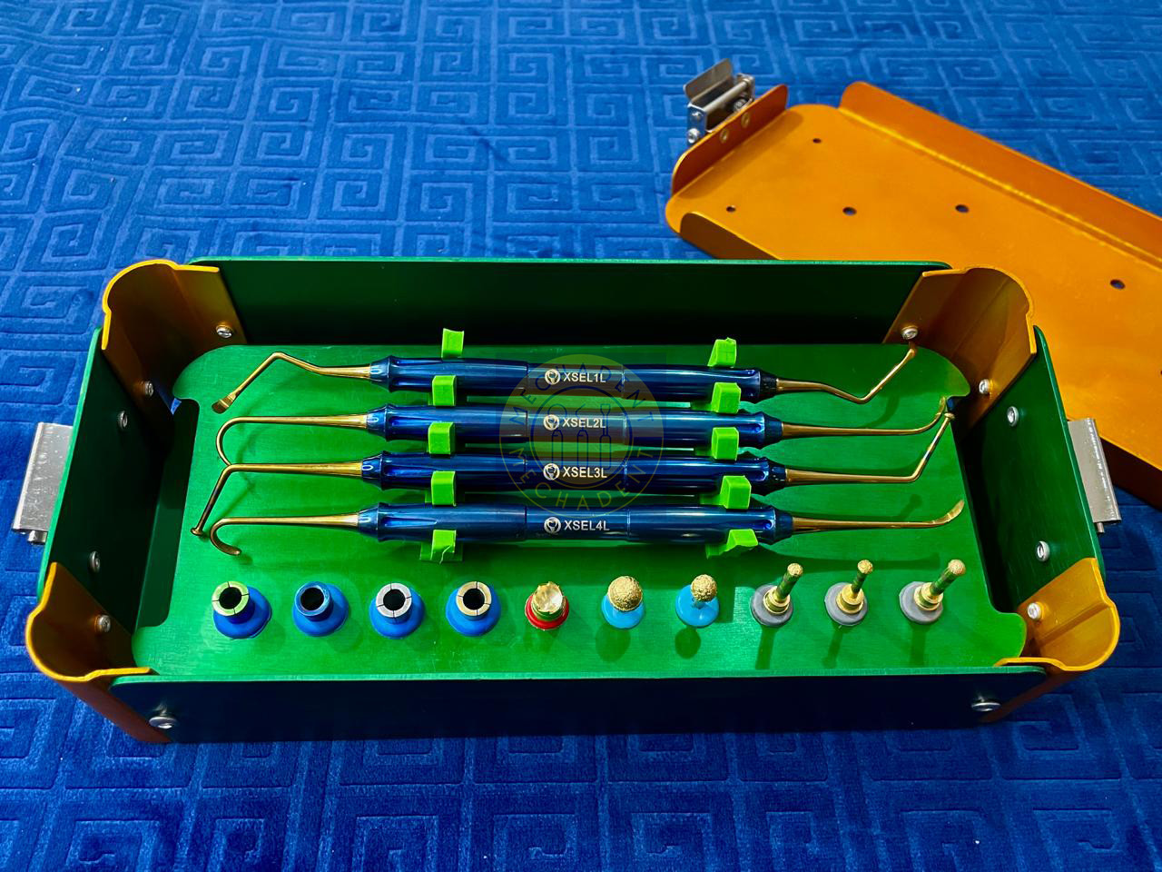 DASK Dental Implant Sinus Lift Drills with Stoppers Elevation Instruments Kit