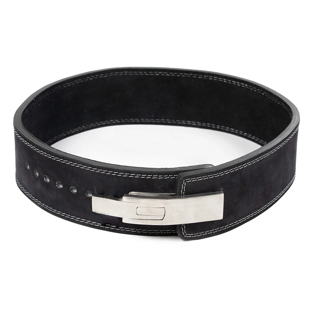Titan Fitness Powerlifting Lever Belt - 3X-Large 43" - 50", 4" Wide x 10mm Thick