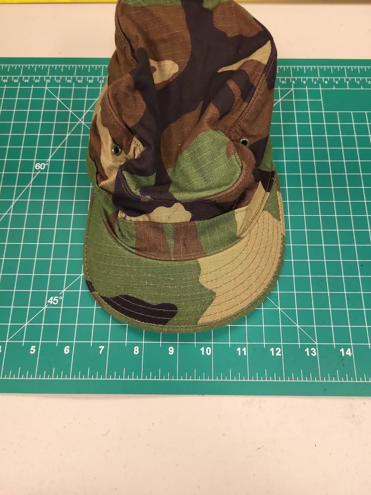 Propper International Cap Hot Weather Woodland Camo Hat Size 7 Military Style